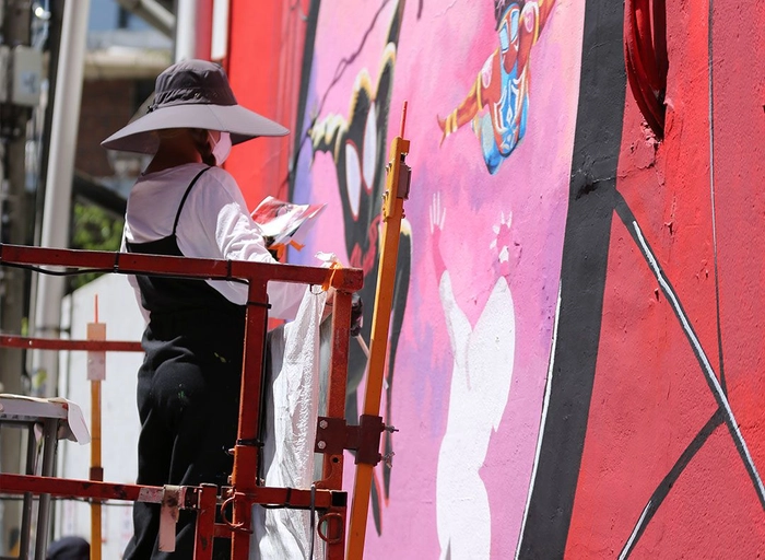 이프비-[wallD] 아트광고 AE